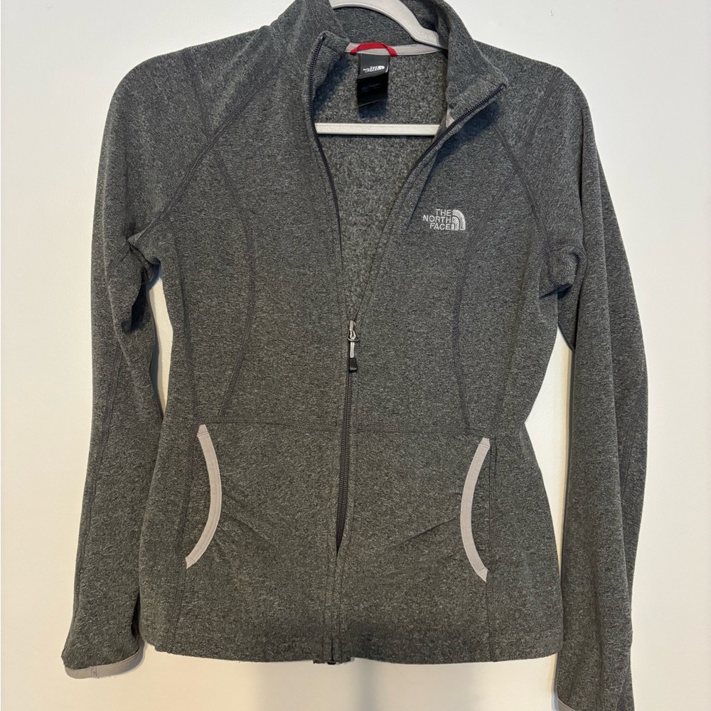 The North Face Gray Full-Zip Jacket